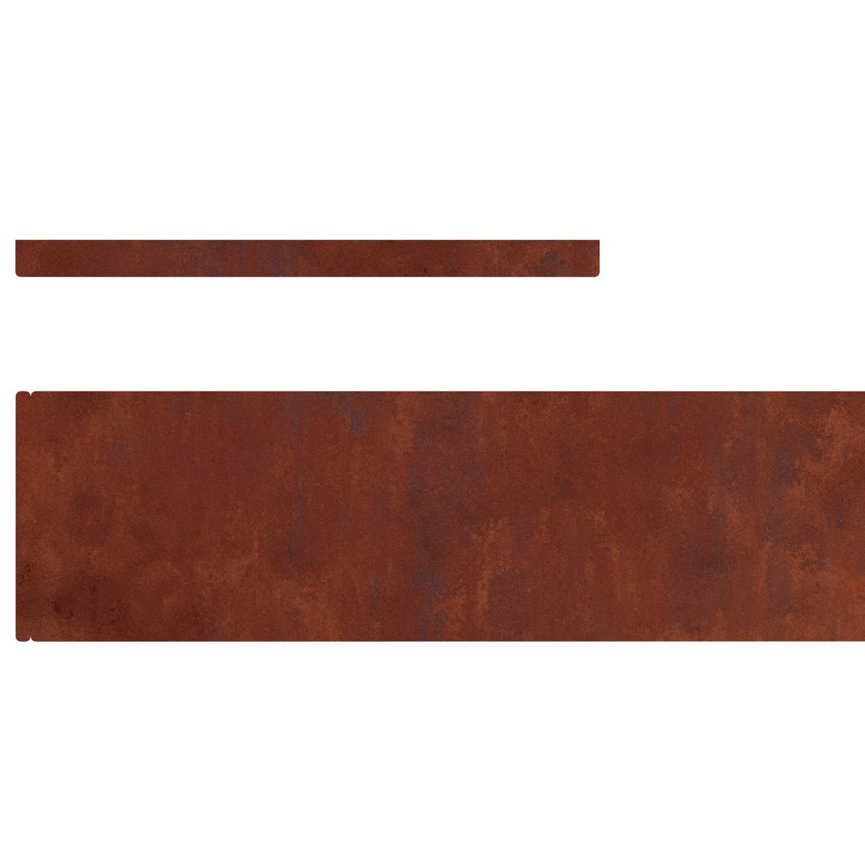 Lawn Edging Rusty 450 x 0.05 x 15 cm Weathering Steel