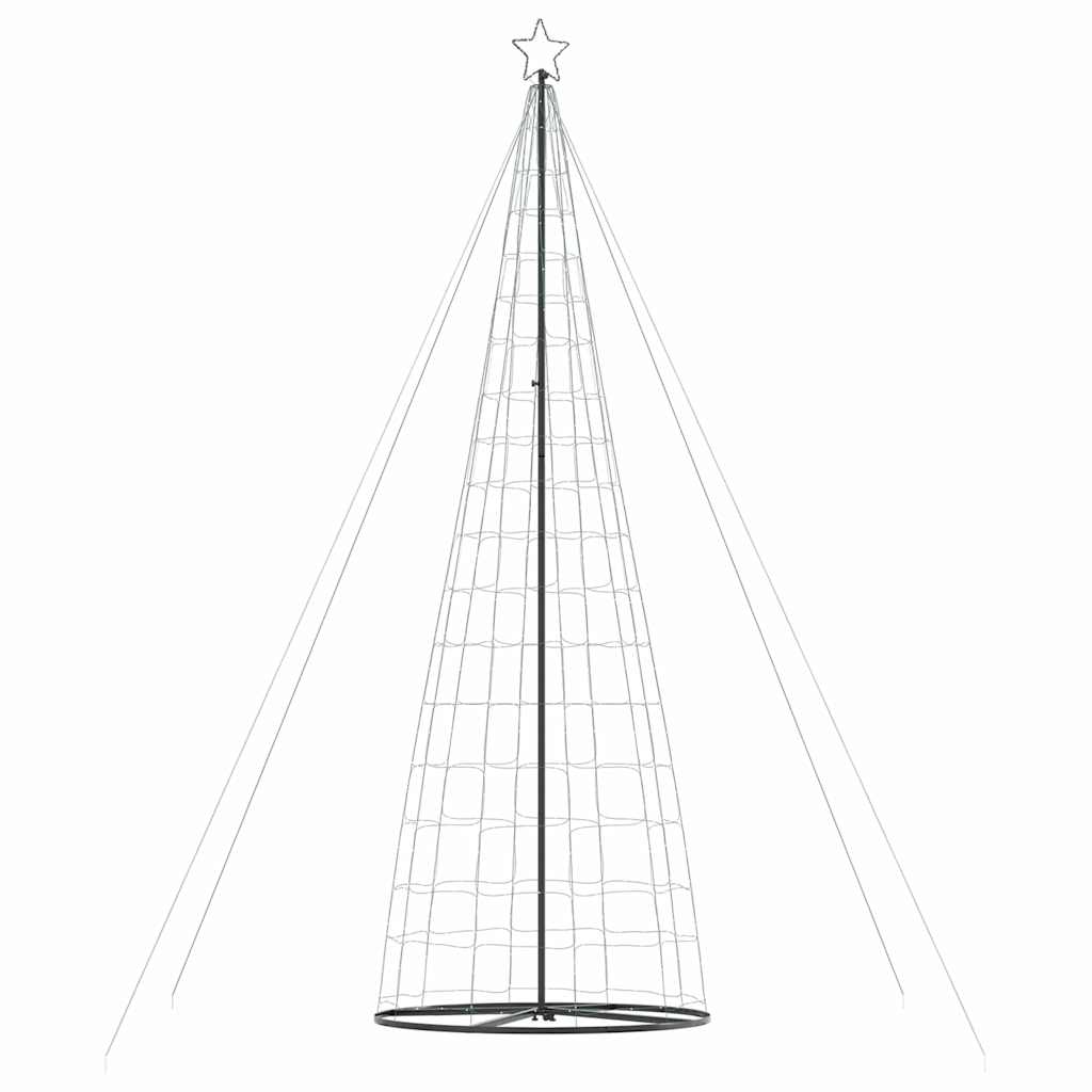LED Christmas Tree Warm White 160 x 160 x 503 cm Iron