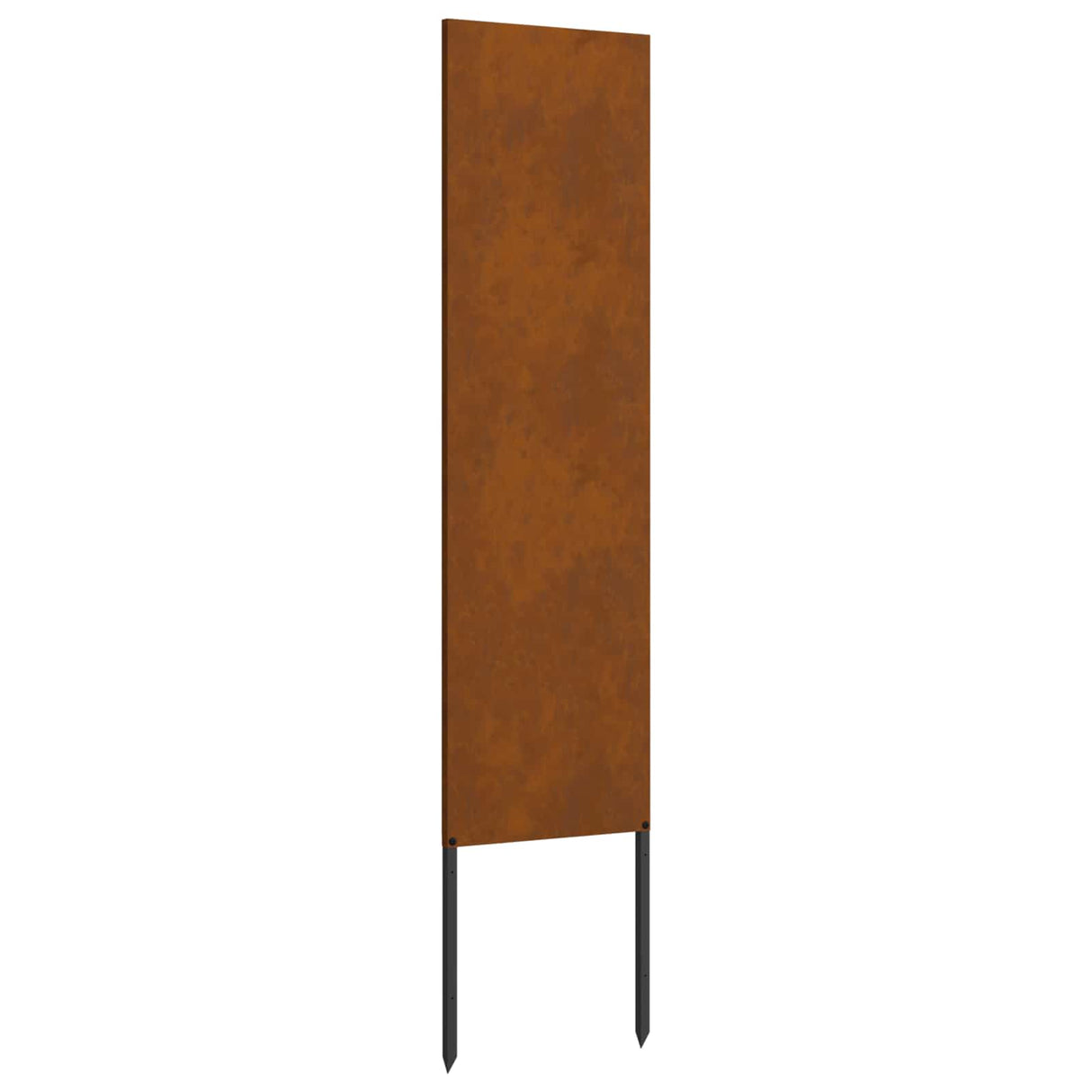 Garden Privacy Screen Rusty 32 x 140 cm Weathering Steel