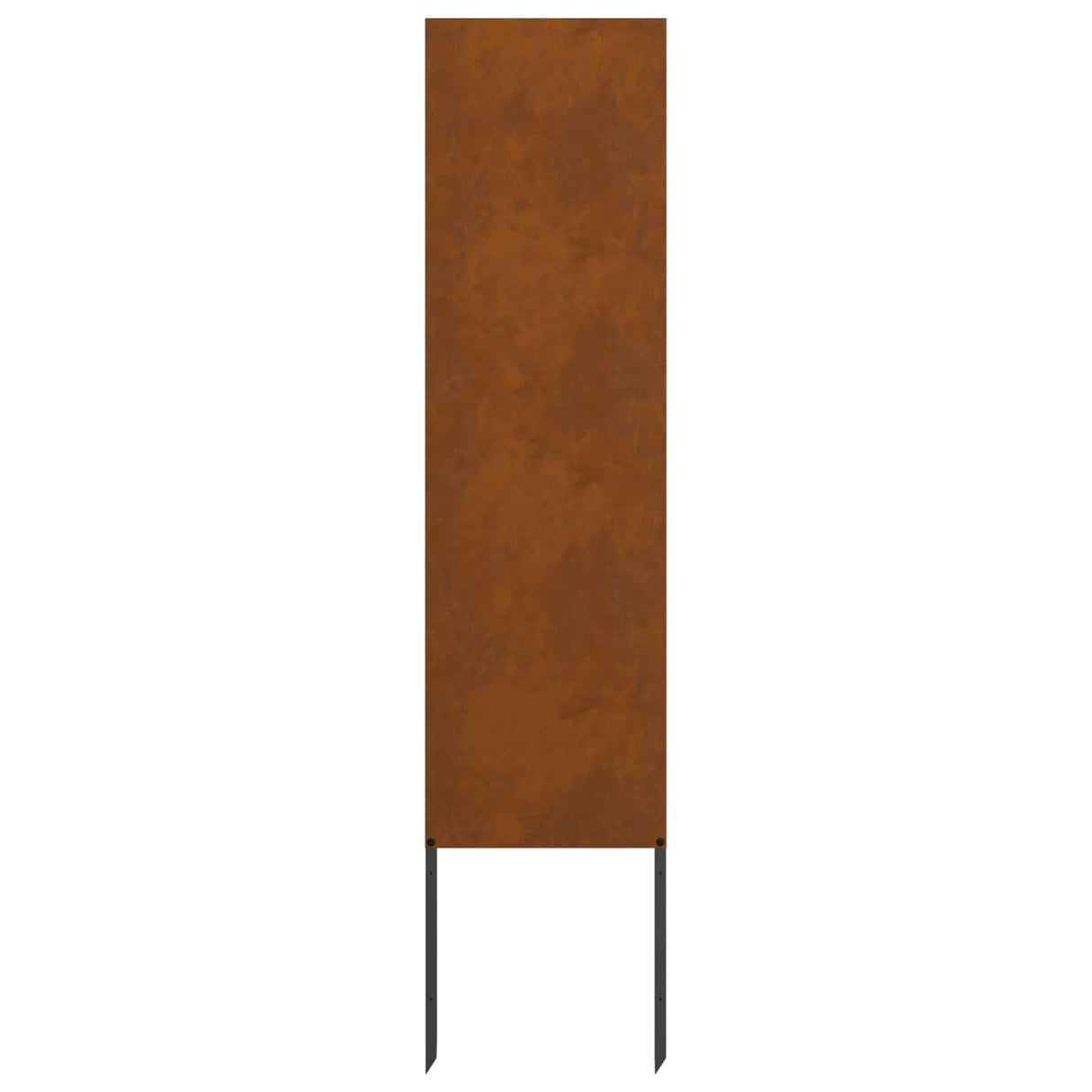 Garden Privacy Screen Rusty 32 x 140 cm Weathering Steel