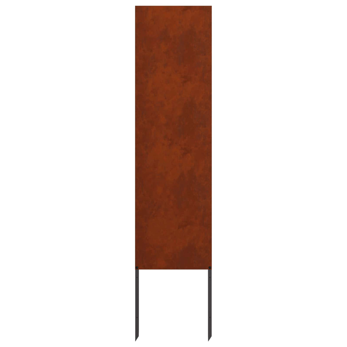 Garden Privacy Screen Rusty 32 x 140 cm Weathering Steel