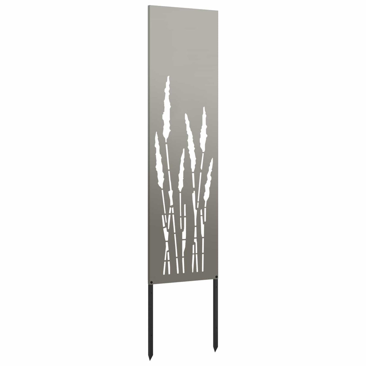 Garden Privacy Screen Rusty 32 x 140 cm Weathering Steel
