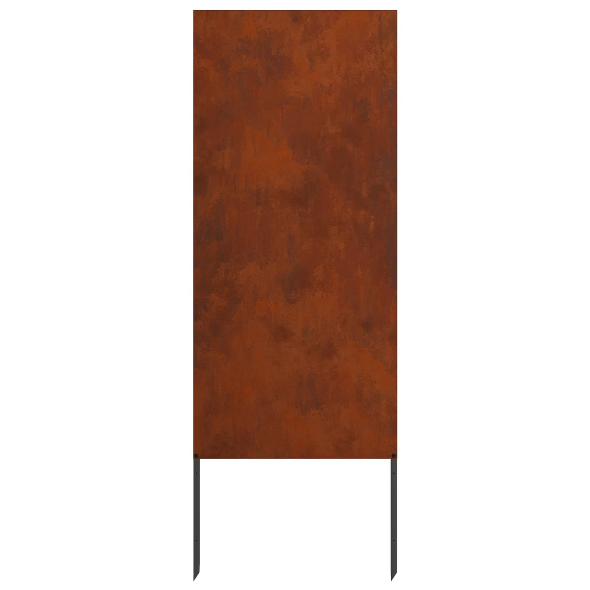 Garden Privacy Screen Rusty 50 x 140 cm Weathering Steel