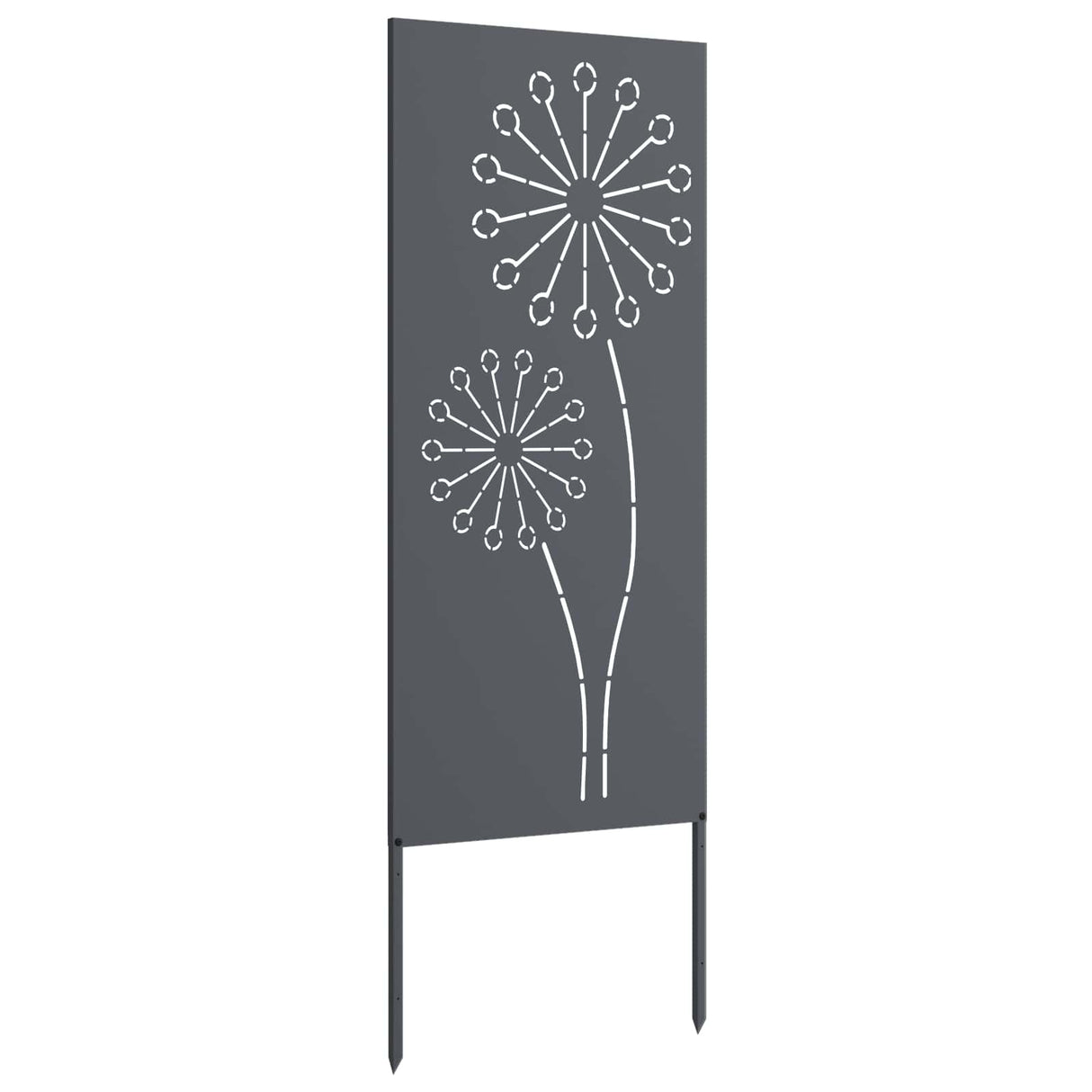 Garden Privacy Screen Anthracite 50 x 140 cm Cold-rolled steel