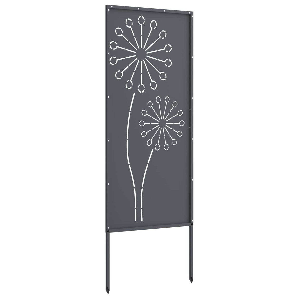 Garden Privacy Screen Anthracite 50 x 140 cm Cold-rolled steel