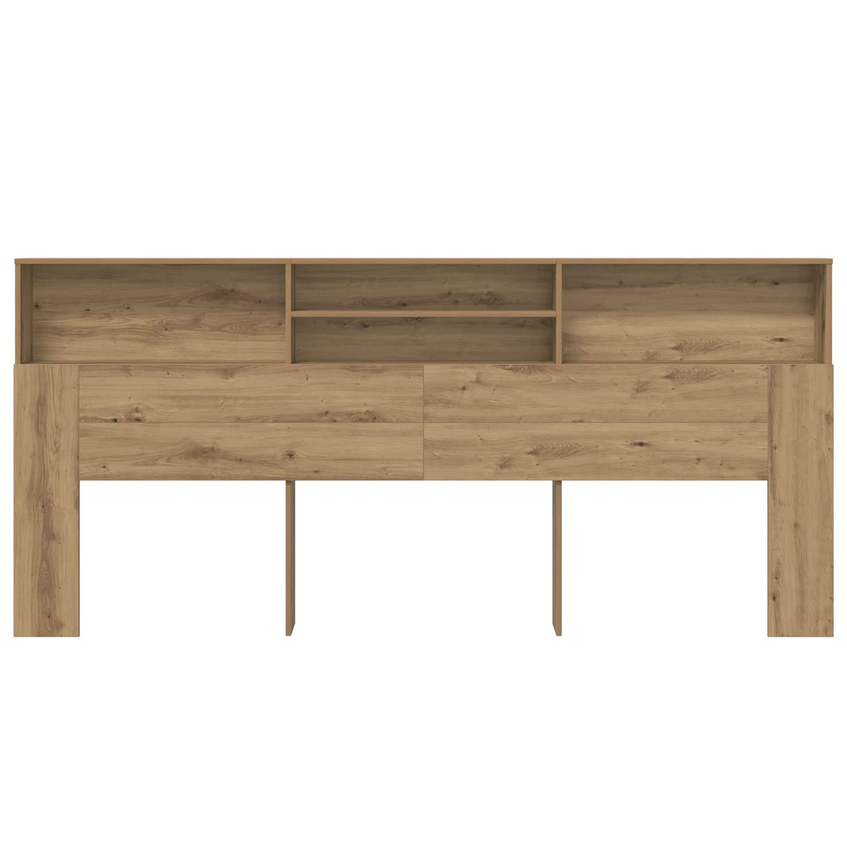 Headboard Cabinet Artisan Oak Engineered Wood