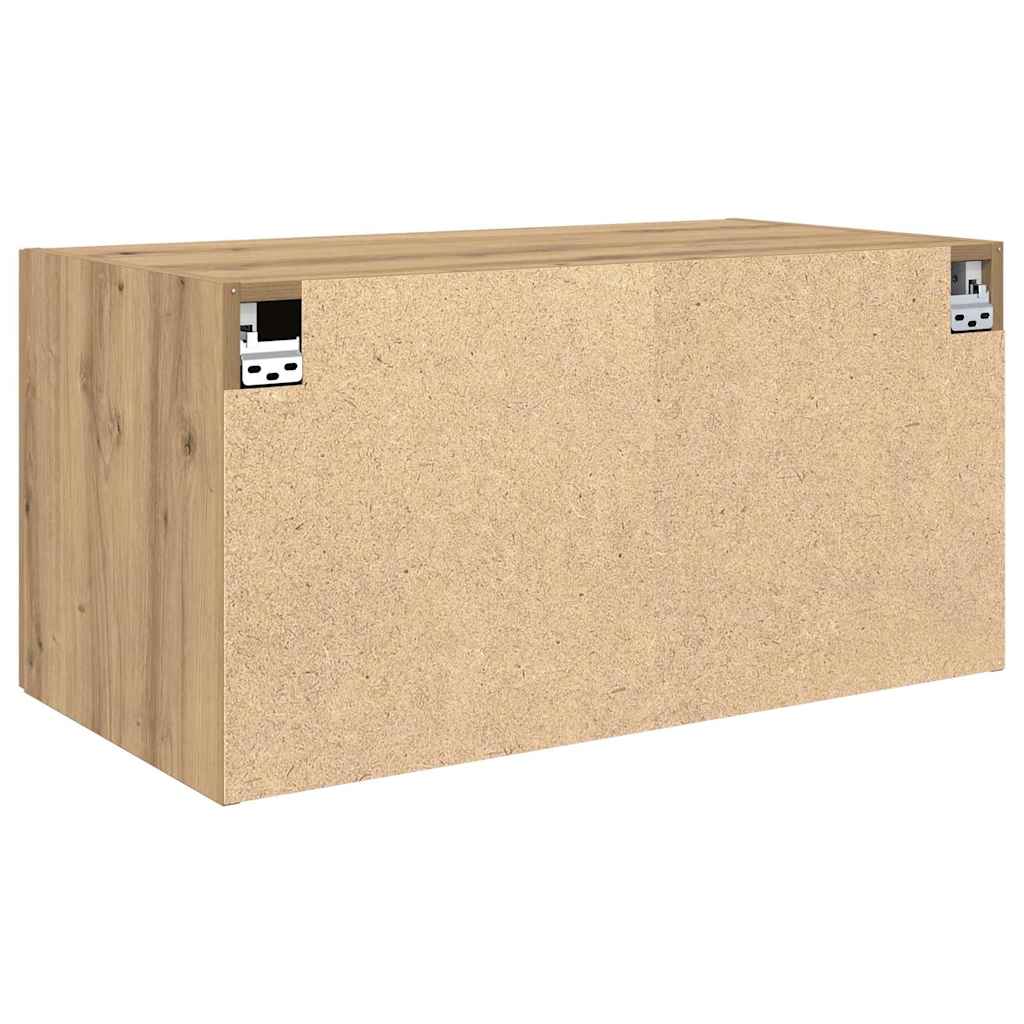 Wall Cabinet Artisan oak 80 x 42.5 x 40 cm Engineered wood