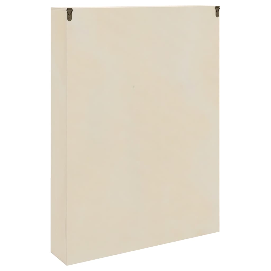 Wooden Collector's Display Case Brown 40 x 8,5 x 54 cm Plywood