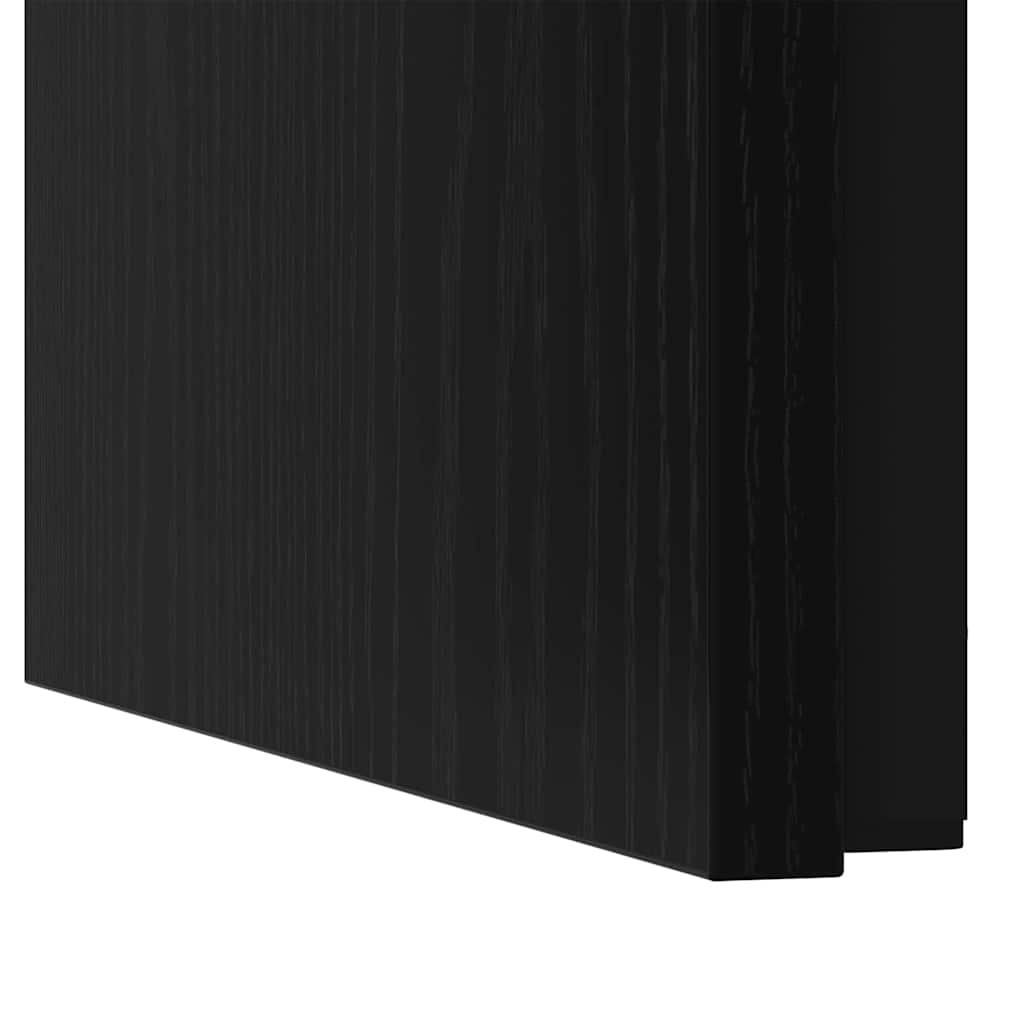 Nesting Coffee Table 3 pcs Black oak 60 x 35 x 56 cm