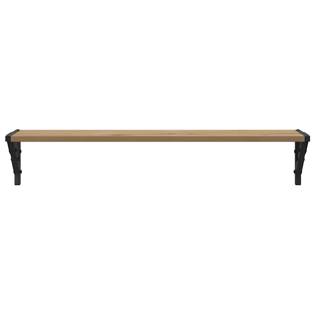 Wall Shelves 2 pcs Artisan Oak 80 x 15 x 15,5 cm