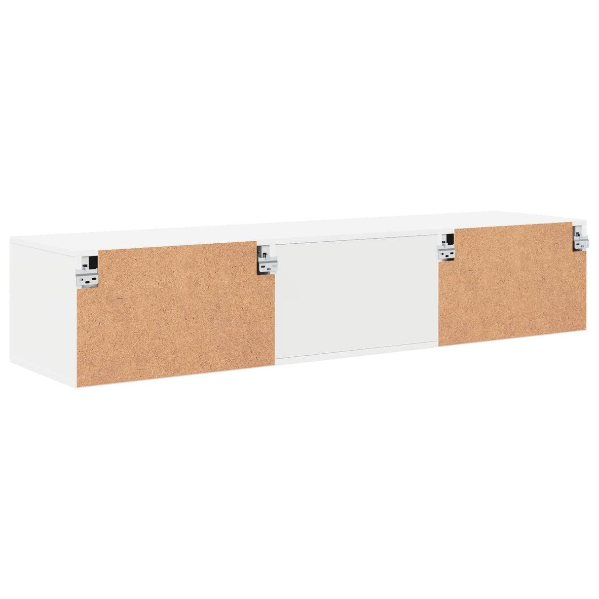 Wooden Cabinet 150 x 39 x 30 cm White Engineered Wood