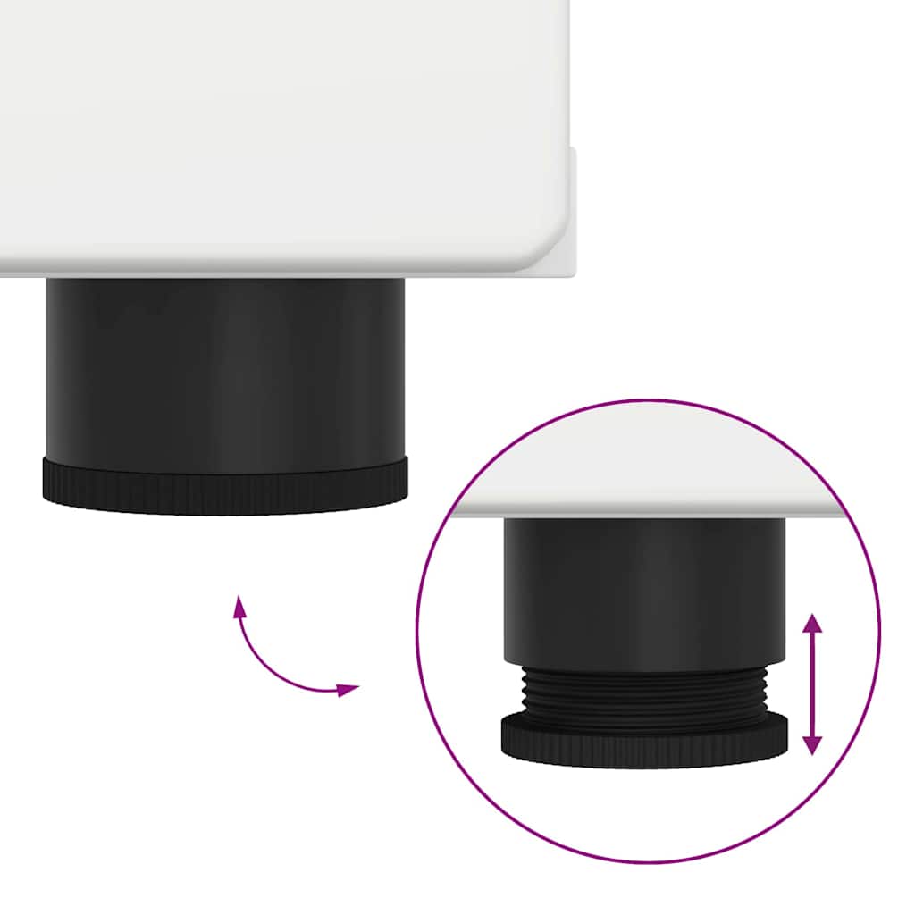 TV Cabinet with Drawer White 150 x 39 x 30 cm Engineered wood