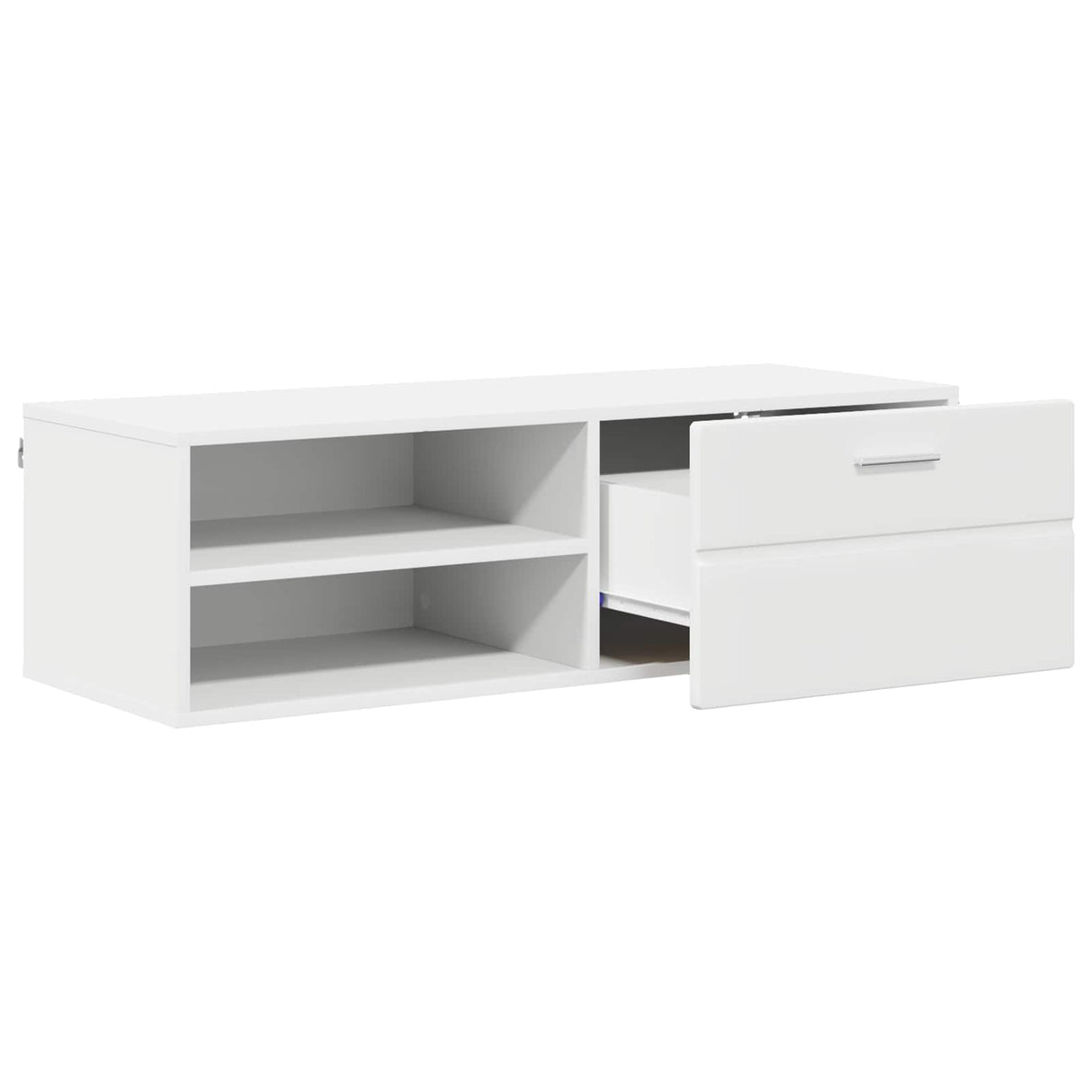 Wooden Cabinet 100,5 x 39 x 30 cm White Engineered Wood