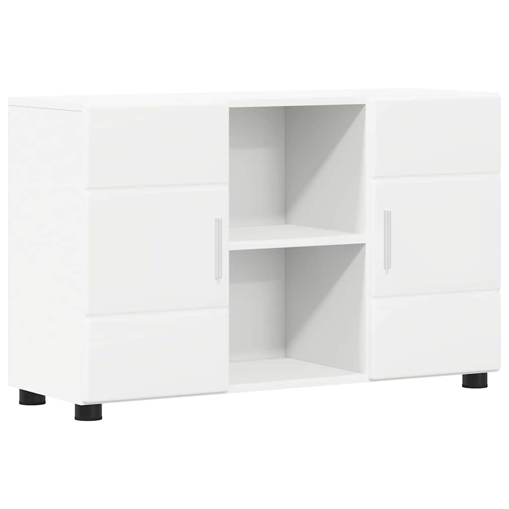 Sideboard FLORIN 88,5 x 30,5 x 55,5 cm White Engineered Wood
