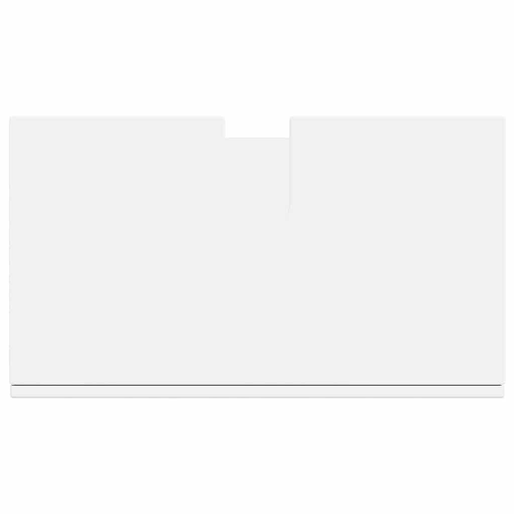 Bathroom Basin Cabinet with Storage TULUM White 60 x 34 x 63 cm