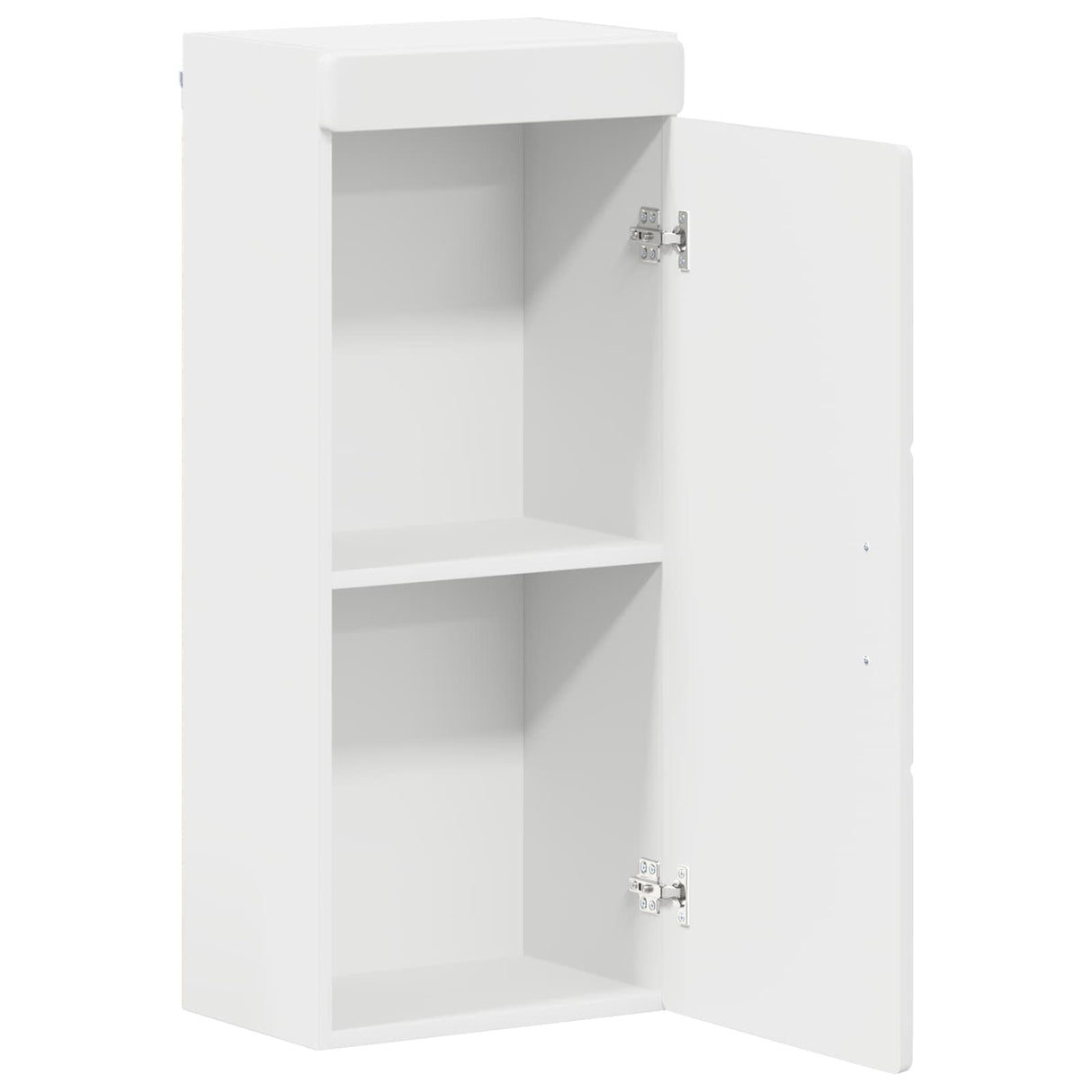 Bathroom Wall Cabinet TULUM White 37 x 24,5 x 86 cm