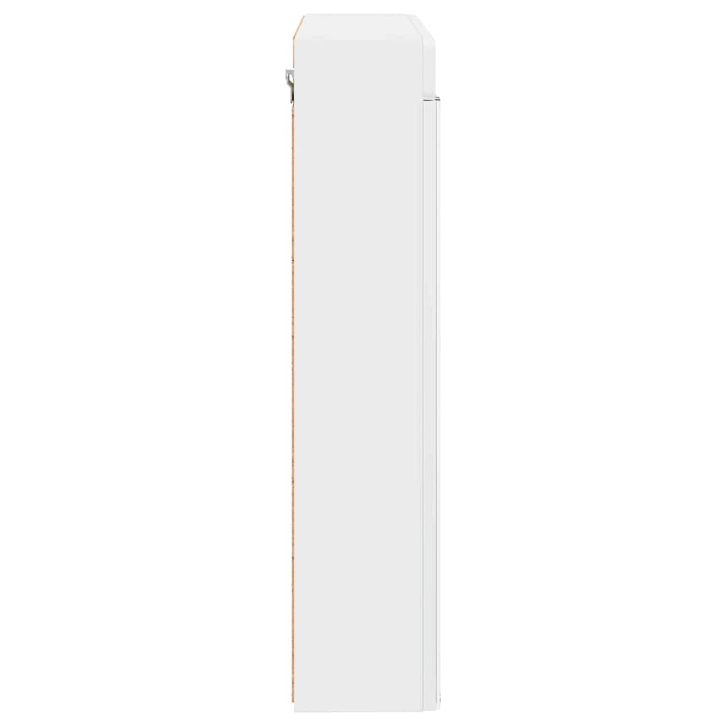 Bathroom Mirror Cabinet TULUM White 60 x 16,5 x 78 cm