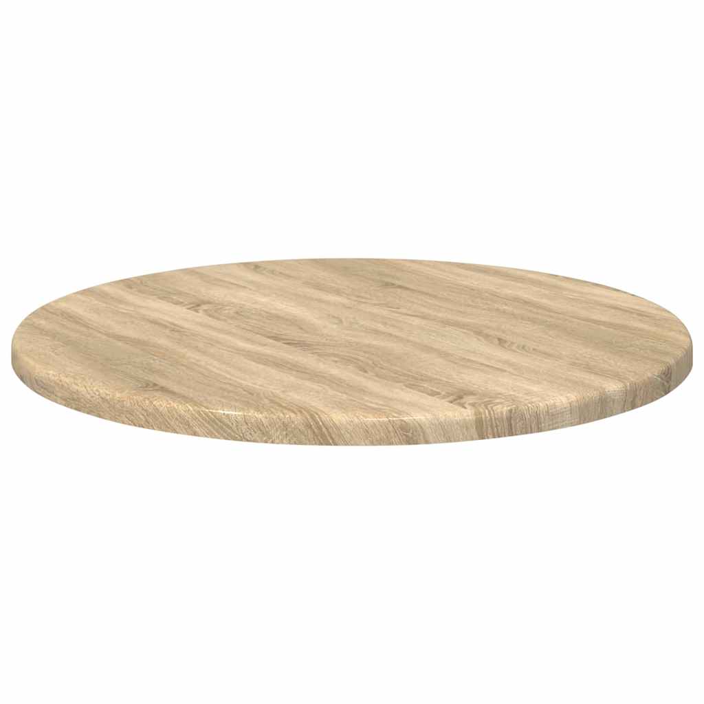 Table Top Ø 40 x 1,5 cm Round Engineered Wood Sonoma Oak