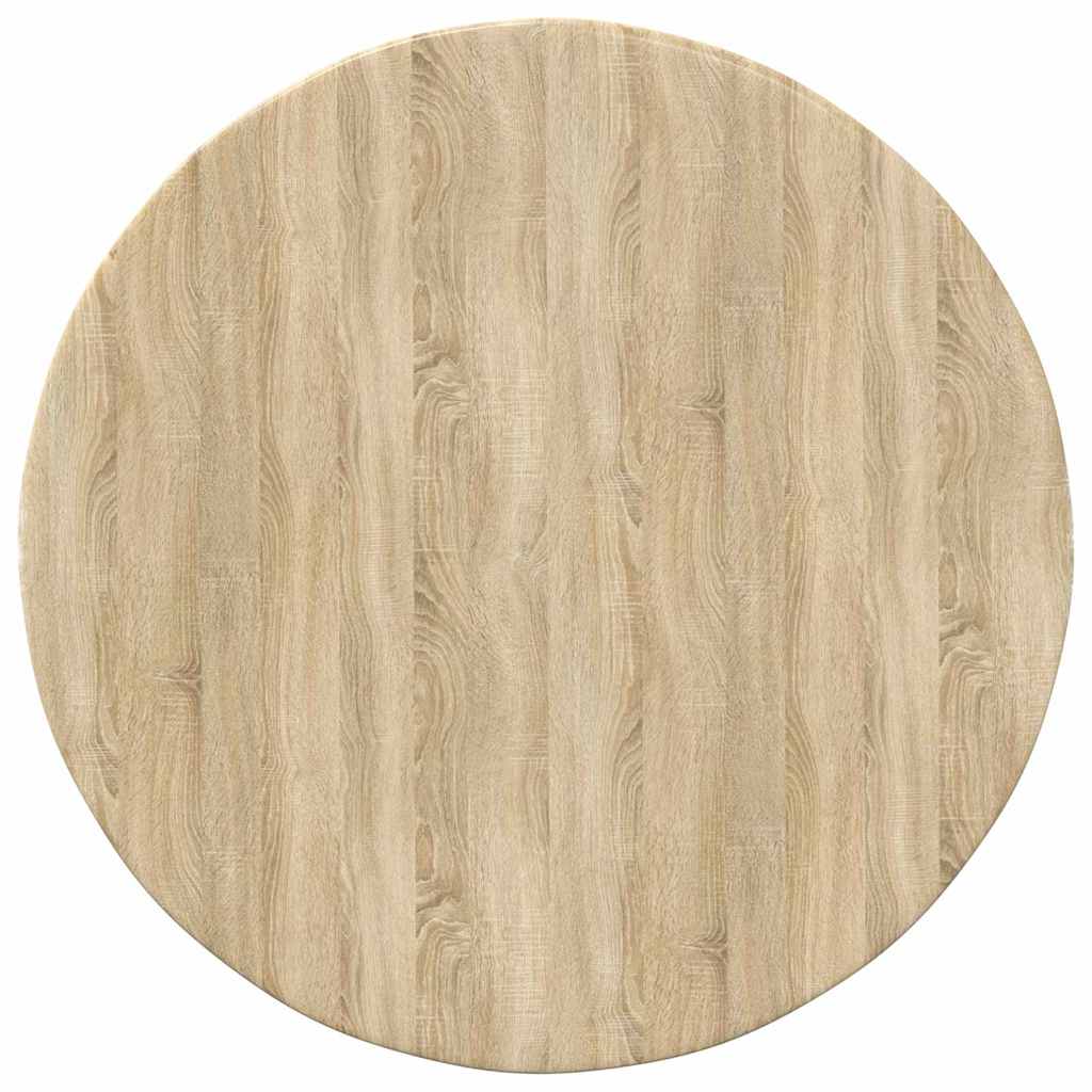 Table Top Sonoma oak 50 x 50 x 1.5 cm Engineered wood