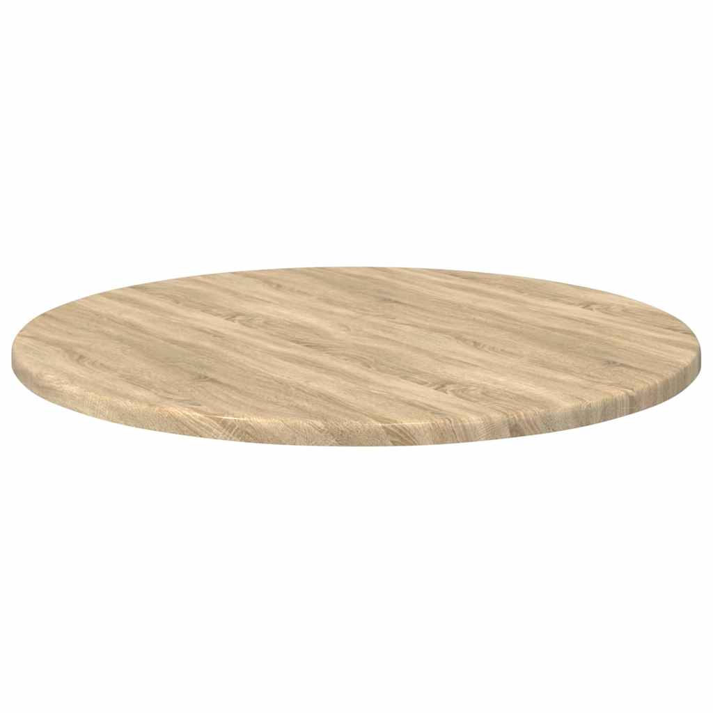 Table Top Ø 50 x 1,5 cm Round Engineered Wood Sonoma Oak