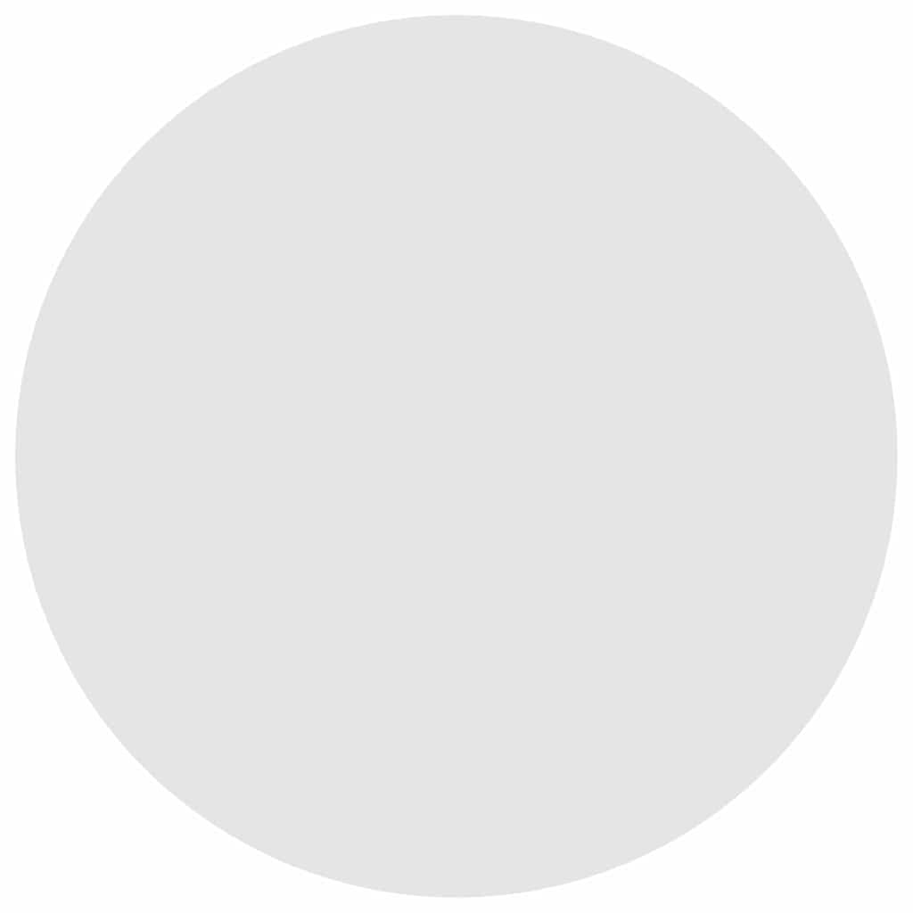 Table Top Ø 70 x 1,5 cm Round Engineered Wood White