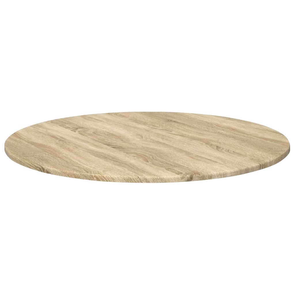 Table Top Sonoma oak 80 x 80 x 1.5 cm Engineered wood