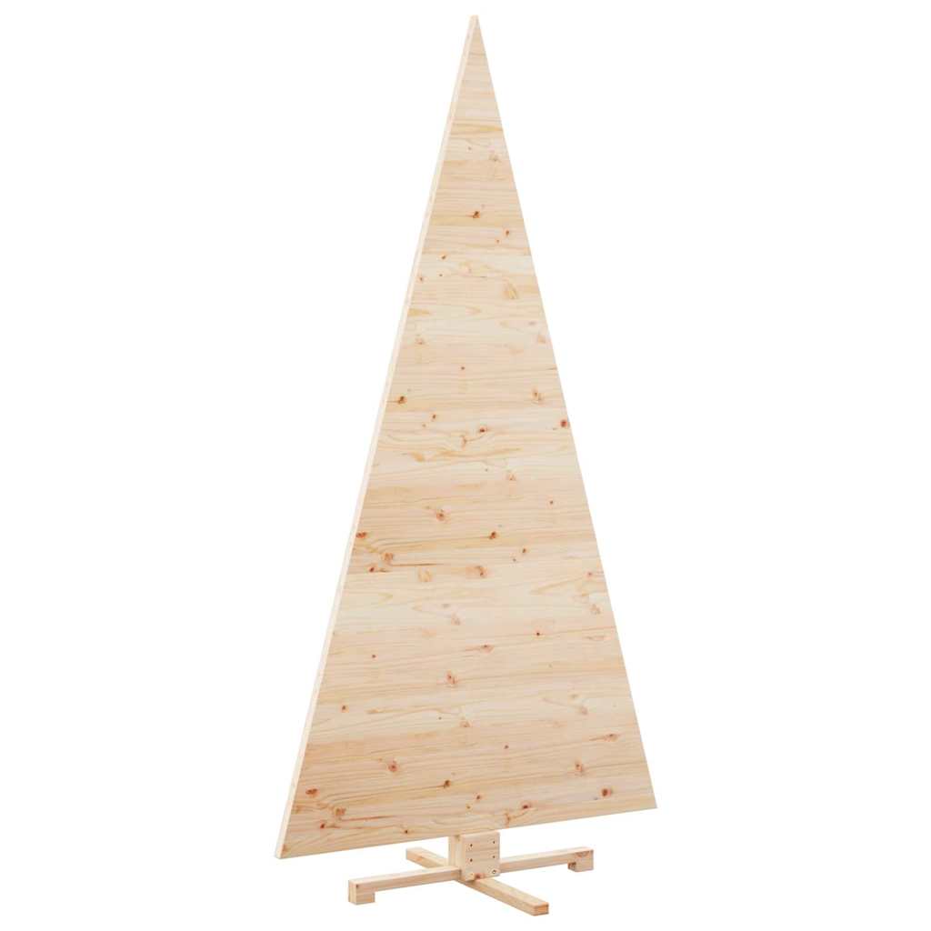 Christmas Trees with Stand Natural 210 cm Solid pine wood