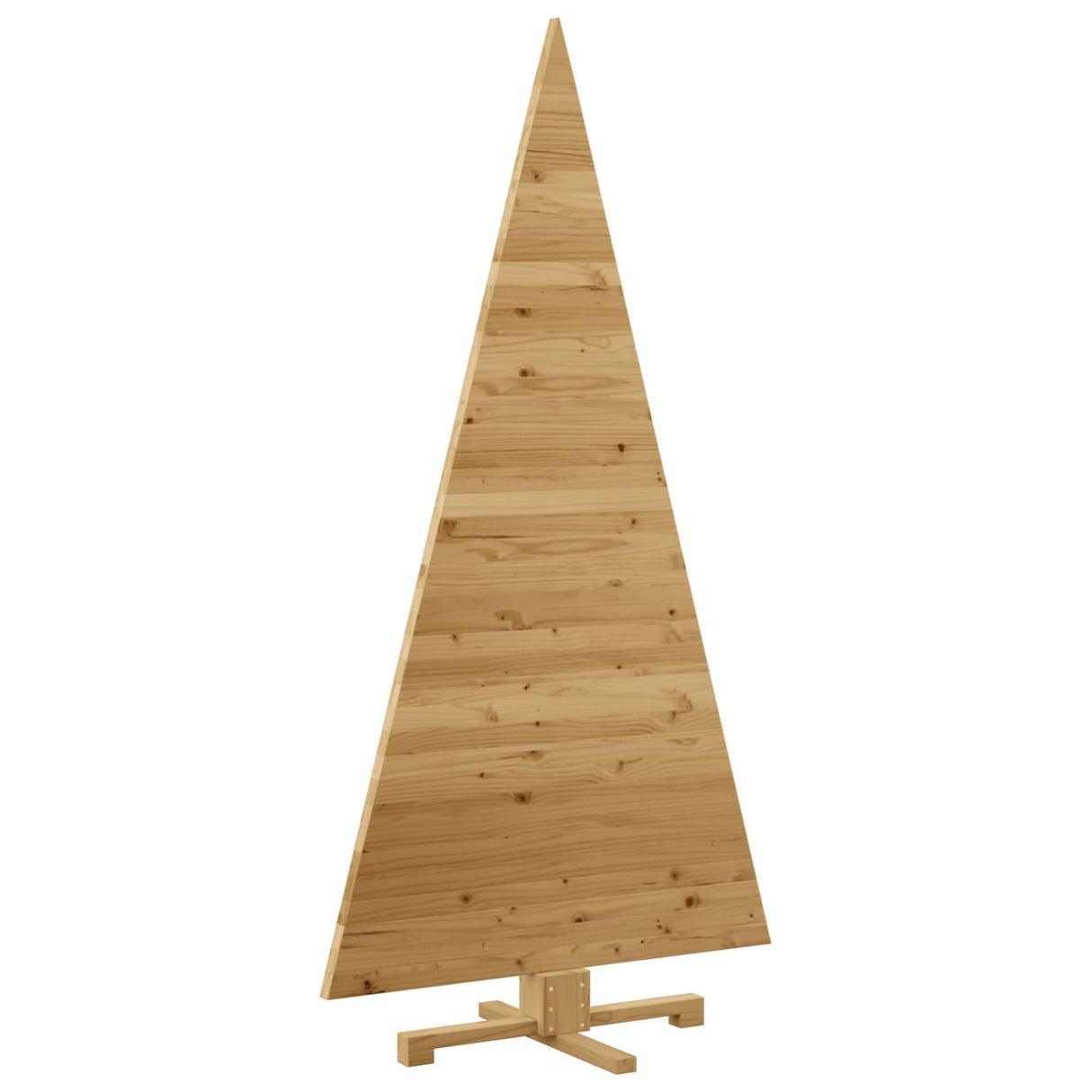 Christmas Trees with Stand Brown 180 cm Solid pine wood