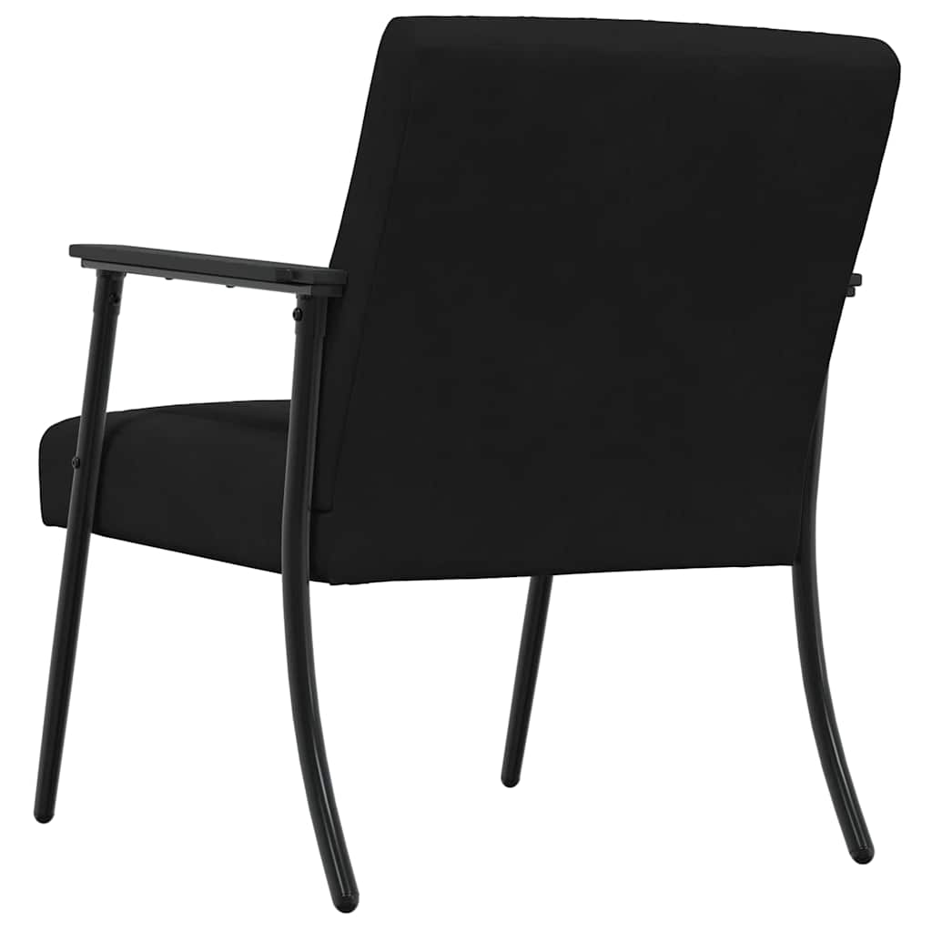 Armchair Black 59 x 75 x 78 cm Velvet