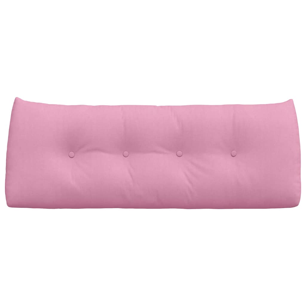 Back Pillow Pink 120 x 24 x 50 cm Fabric