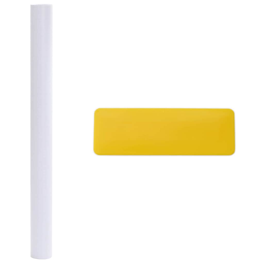 Self-adhesive Window Film Frosted Grey 90 x 500 cm PVC