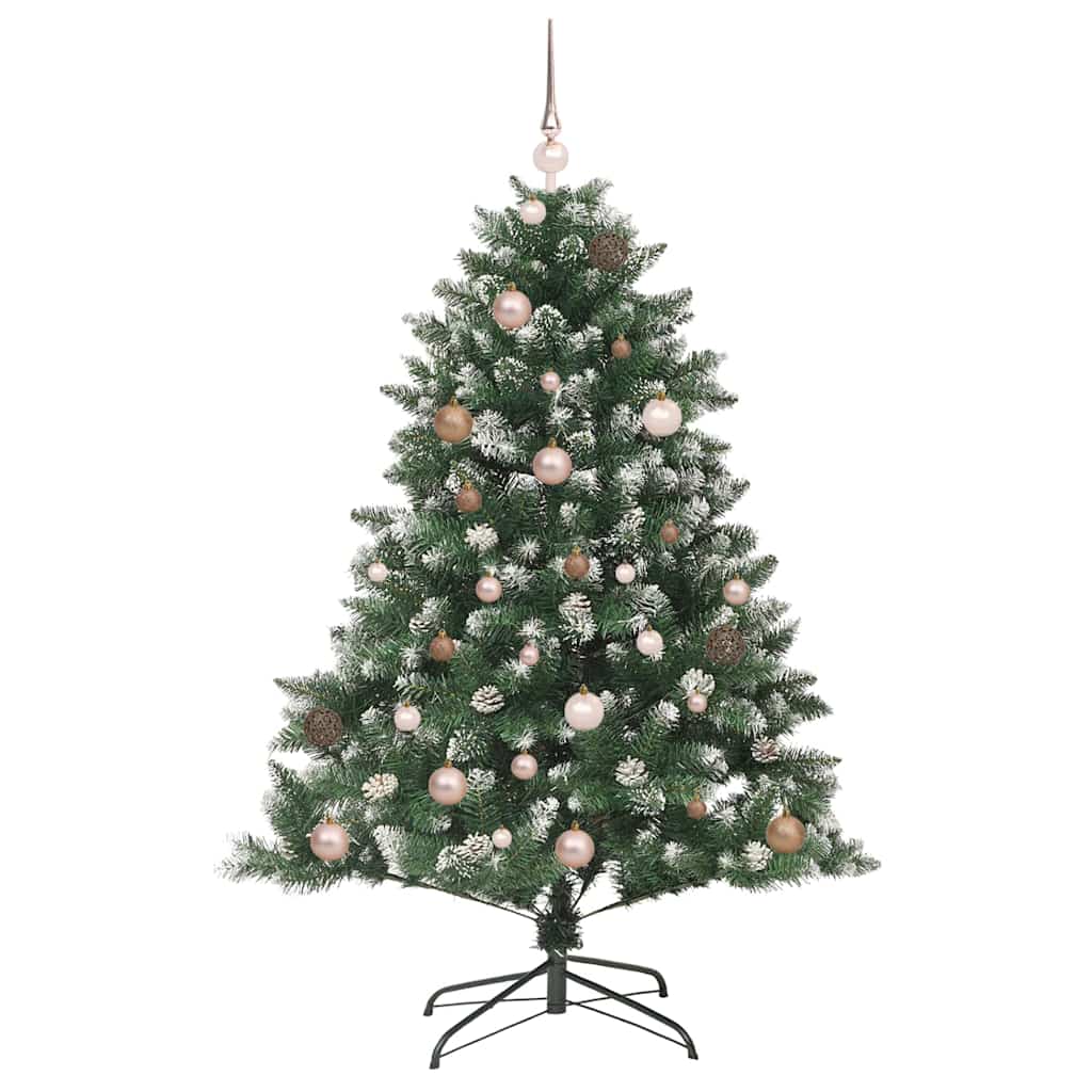 Artificial Christmas Tree with 150 LEDs with Stand Green 150 cm