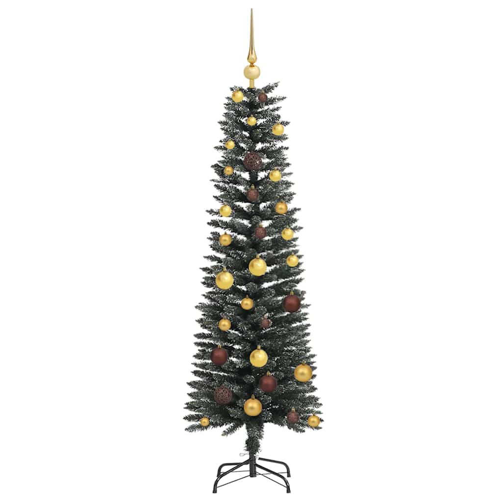 Artificial Christmas Tree with 150 LEDs with Stand Green 150 cm