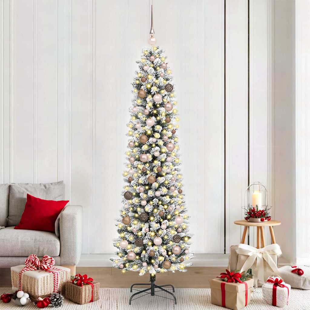 Artificial Christmas Tree White 210 cm