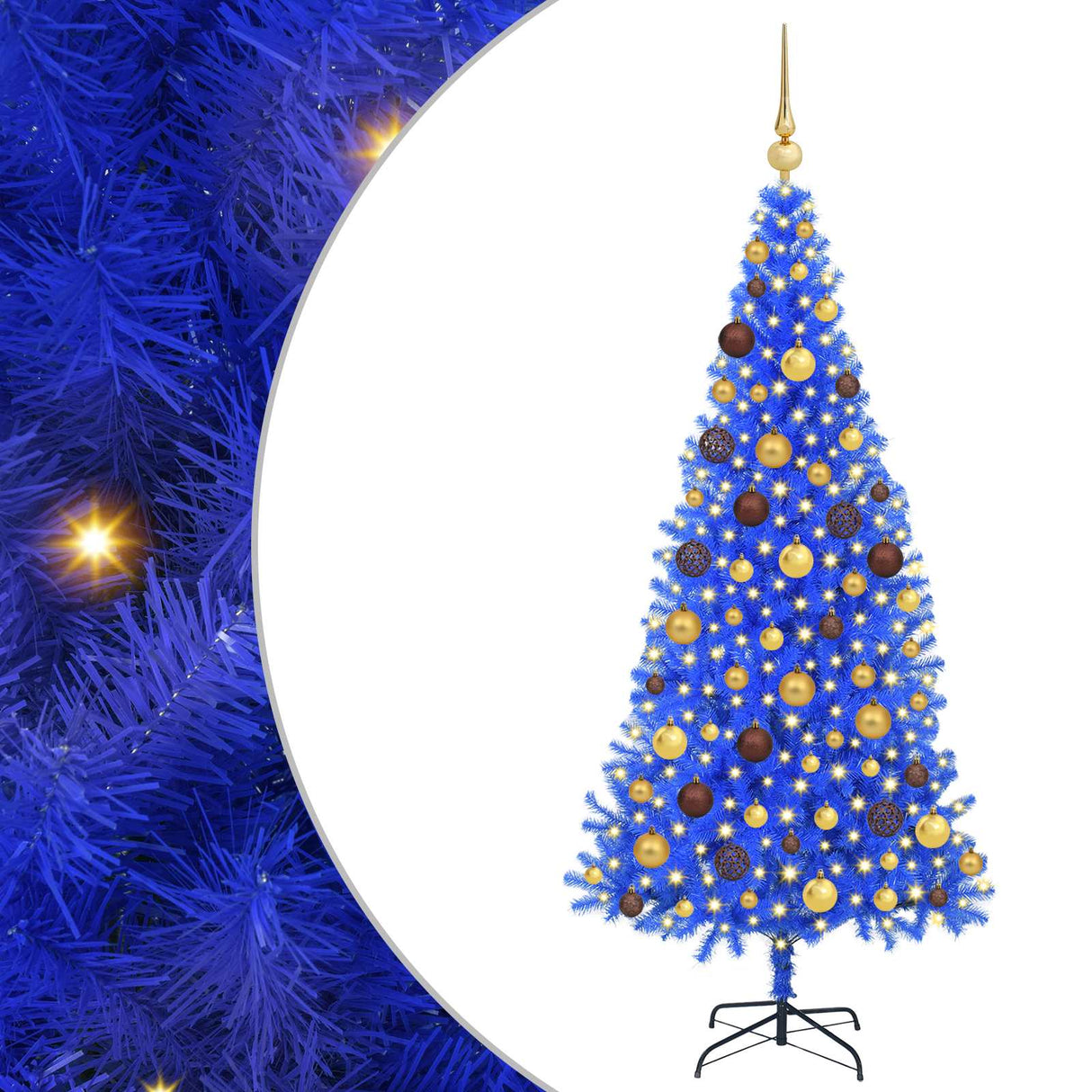 Christmas Tree Blue 180 cm PVC