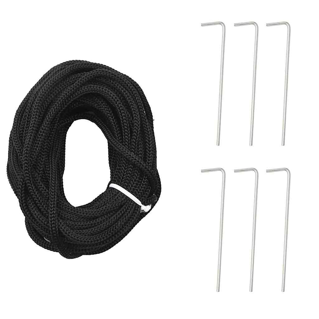 LED Christmas Tree with Ground Spikes Multicolour 250 cm Iron