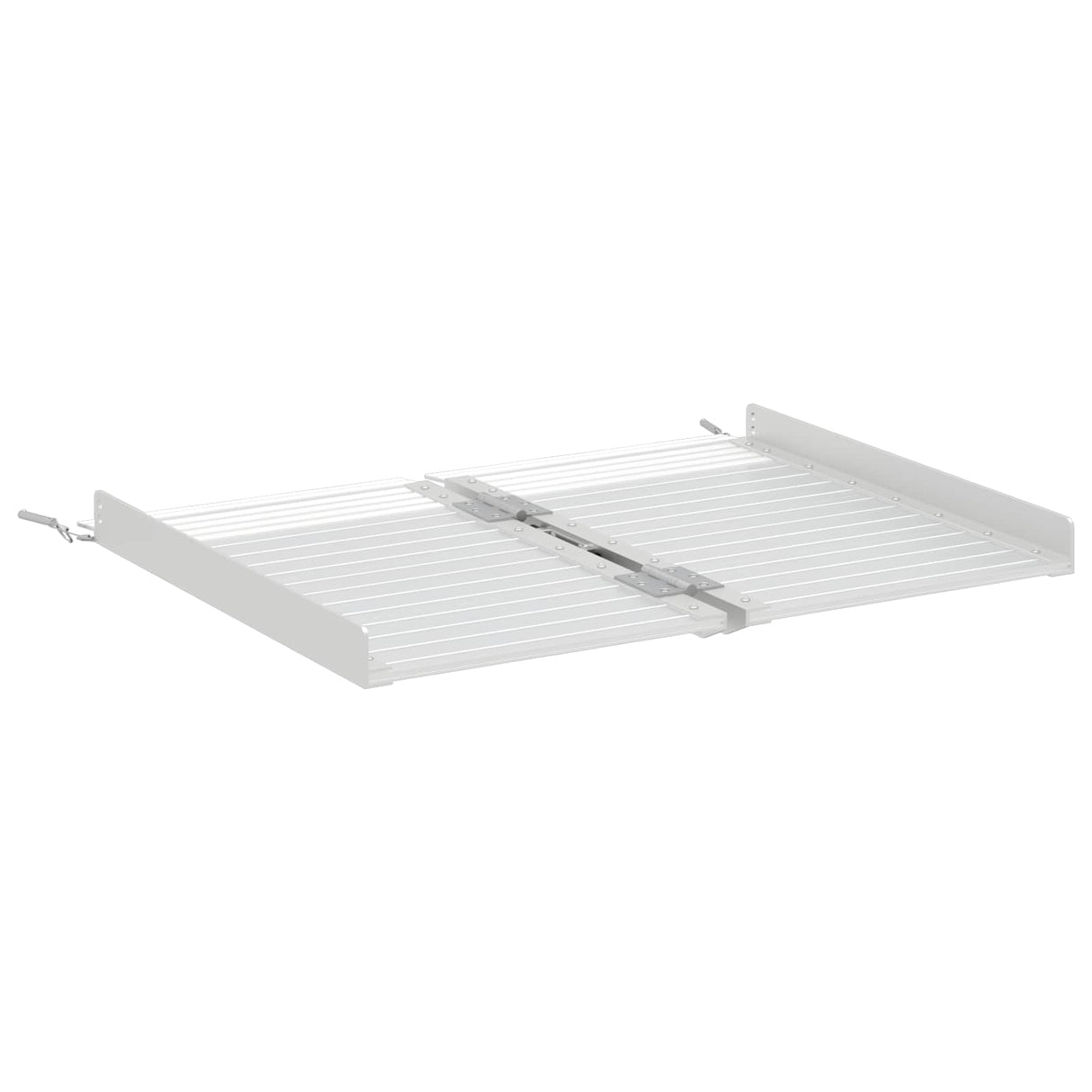 Ramp for Wheelchair 270 kg Silver 62 x 73 x 5 cm Aluminium