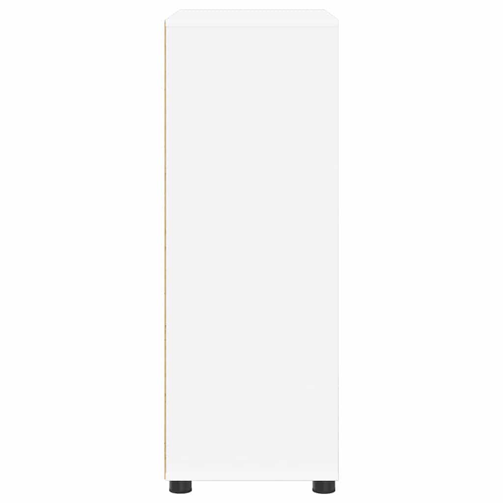Bathroom Cabinet White 72.5 x 36.5 x 100 cm Engineered Wood