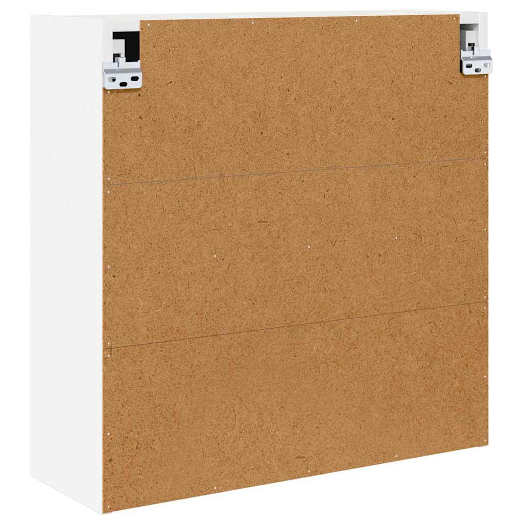 Bathroom Mirror Cabinet White 60 x 20 x 60 cm Engineered Wood
