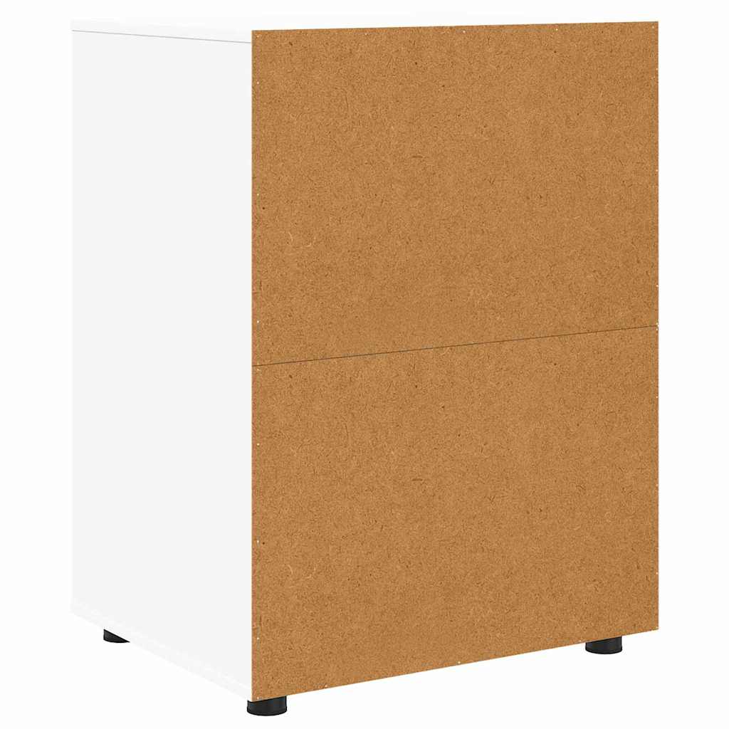 Storage Cabinet White 60 x 48 x 81 cm Engineered Wood