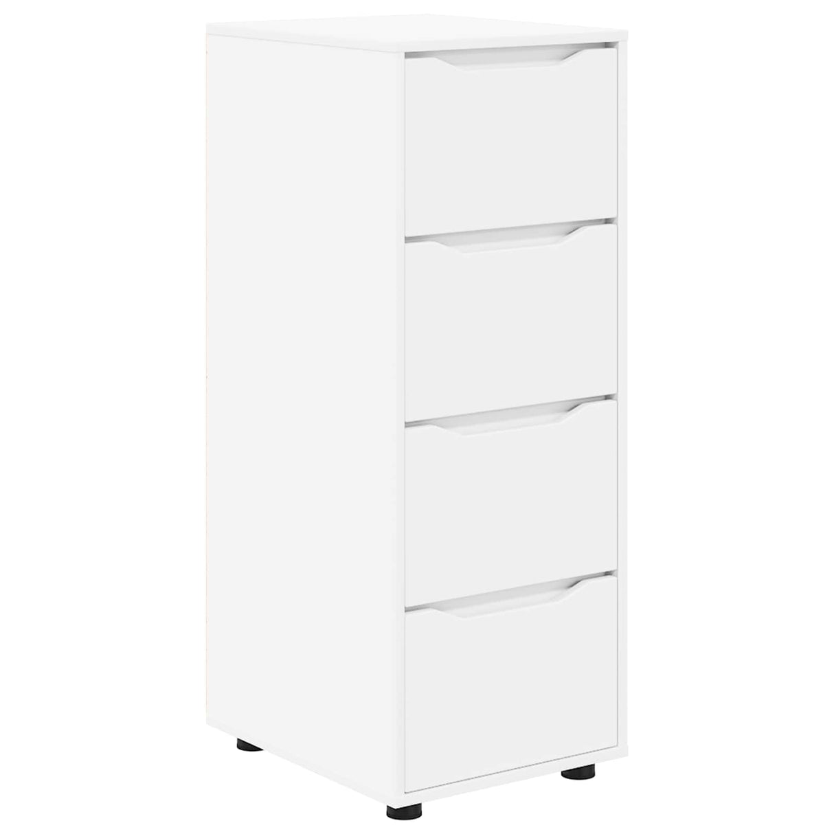 Storage Cabinet White 40 x 48 x 105 cm Engineered Wood