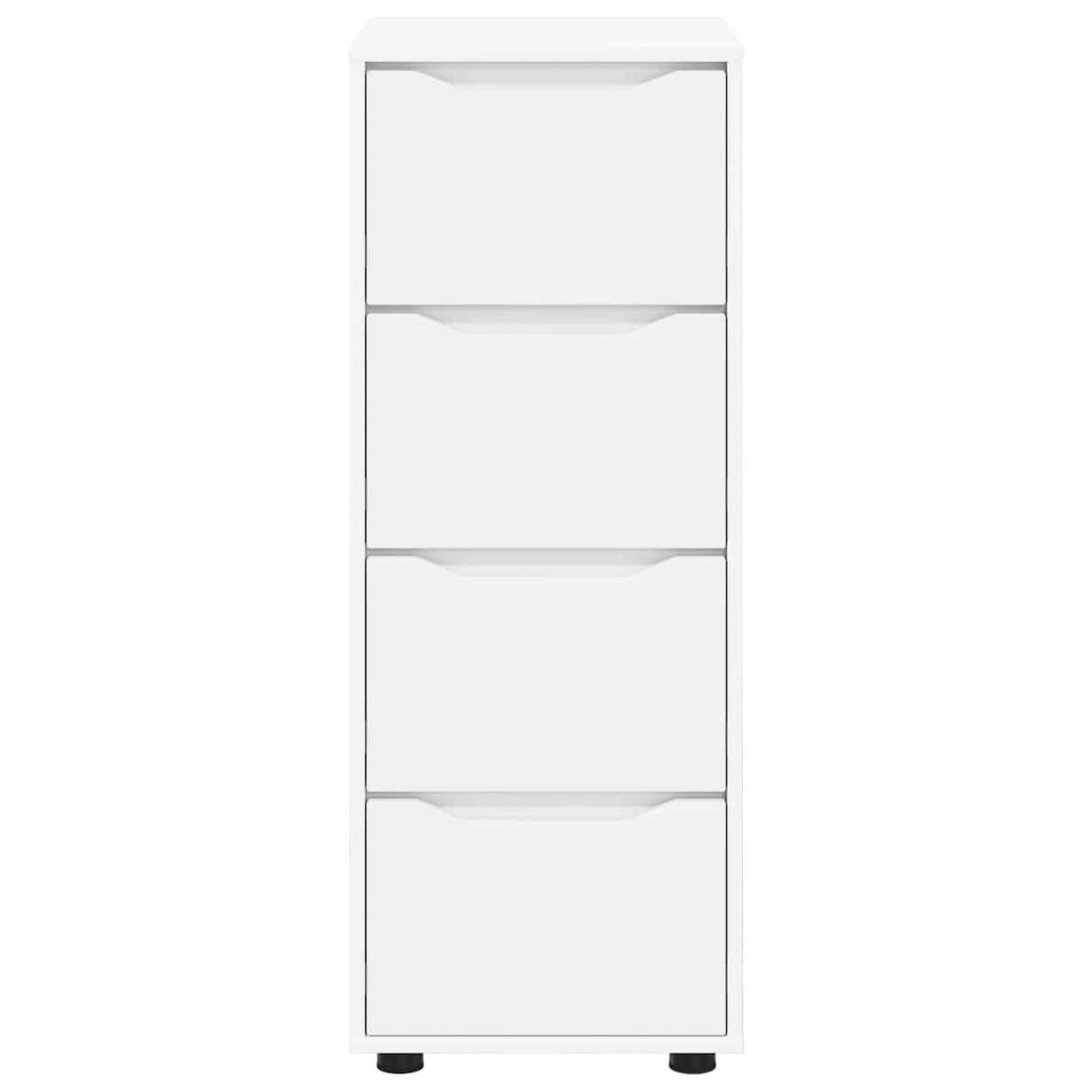 Storage Cabinet White 40 x 48 x 105 cm Engineered Wood