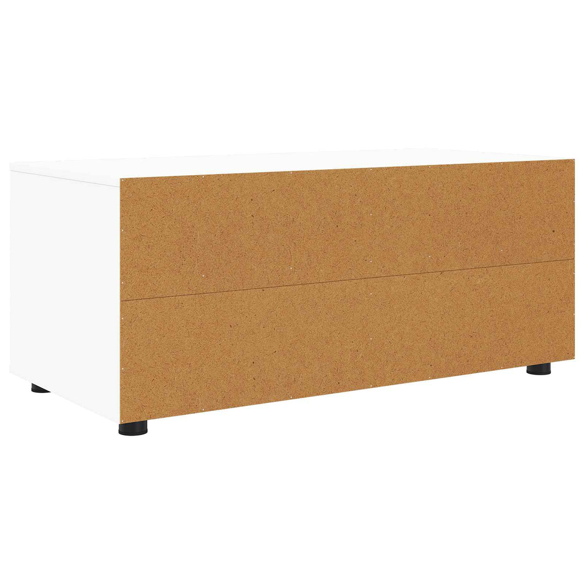 TV Cabinet 100 x 48 x 43 cm White Engineered Wood