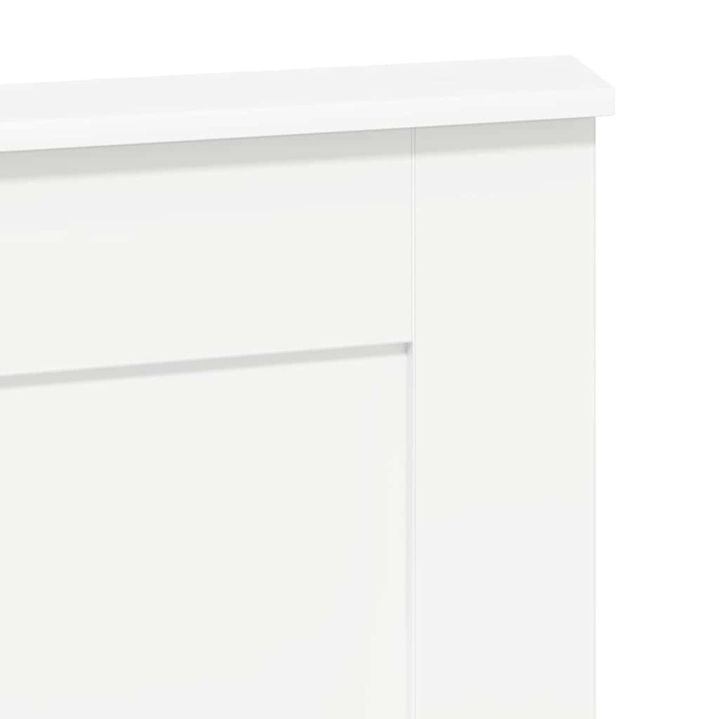 Headboard with Headboard White 150 cm Engineered Wood