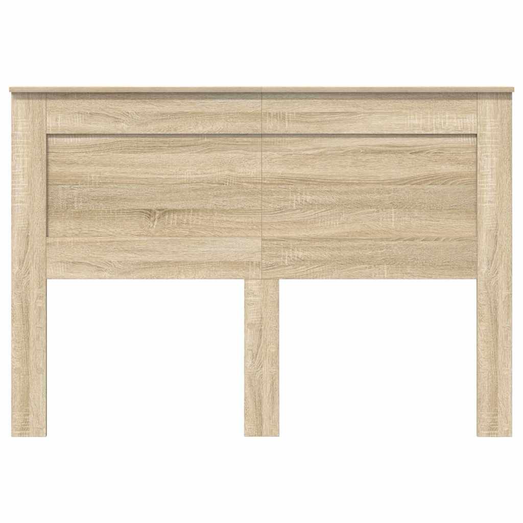 Headboard with Headboard Sonoma Oak 150 cm Engineered Wood