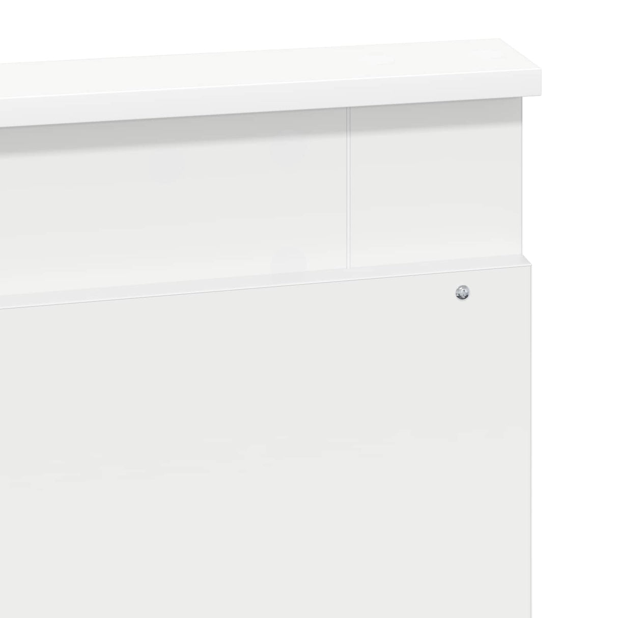 Headboard White Engineered Wood