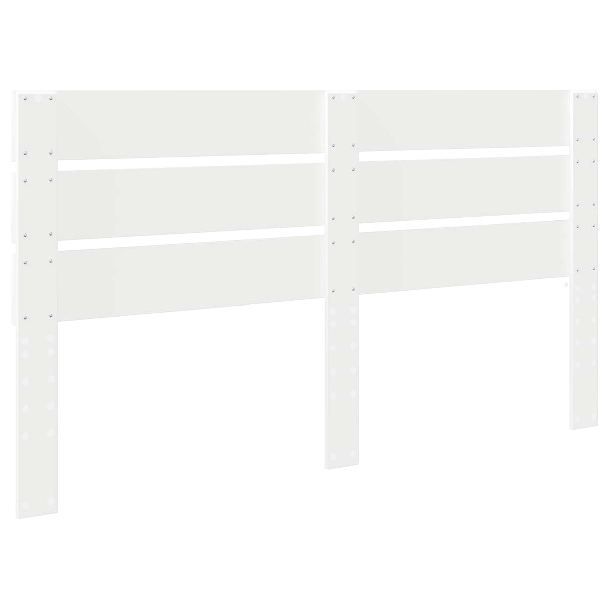 Headboard White Engineered Wood