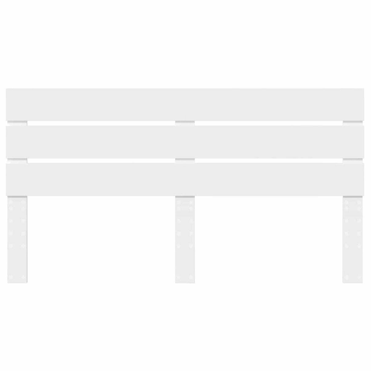Headboard White Engineered Wood