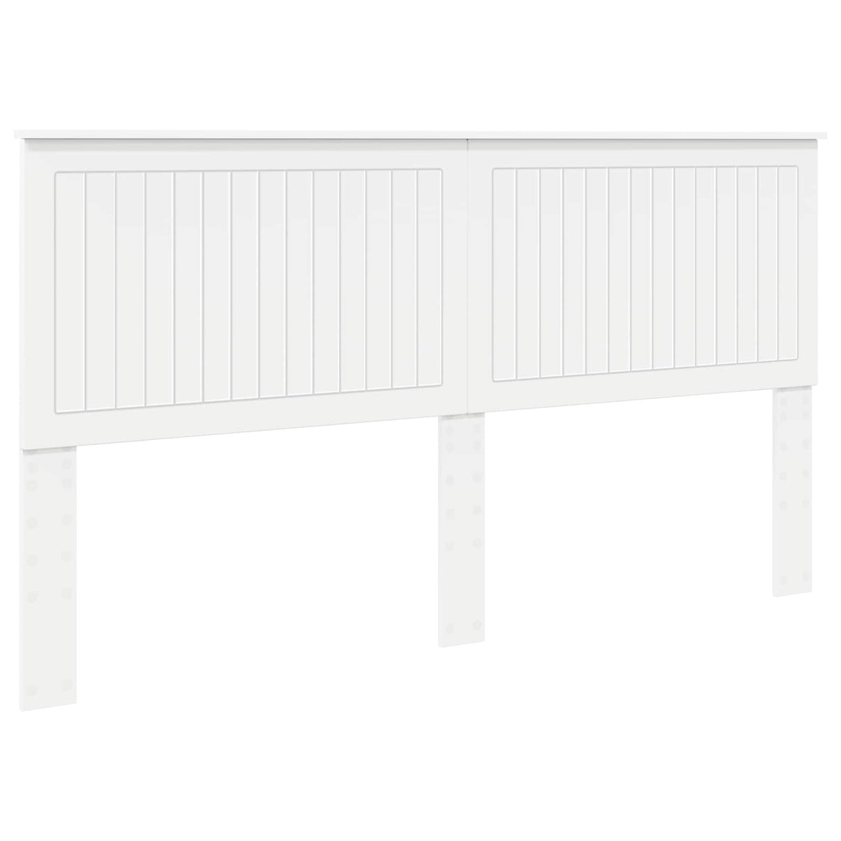 Headboard with Headboard White 180 cm Engineered wood