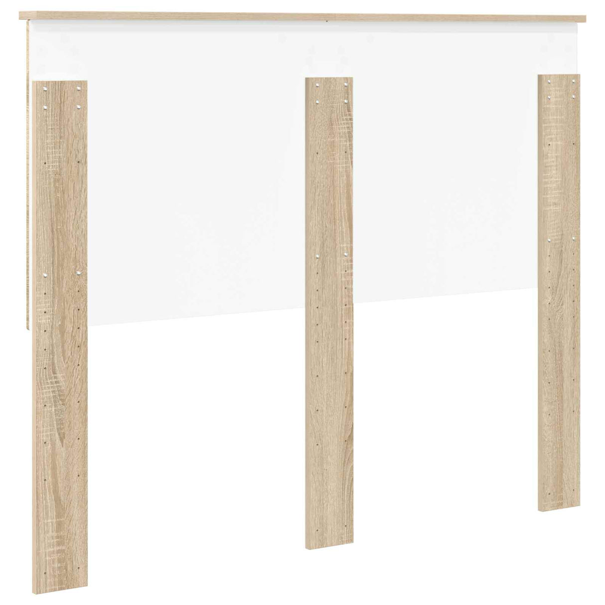 Headboard with Headboard Sonoma Oak 135 cm Engineered wood